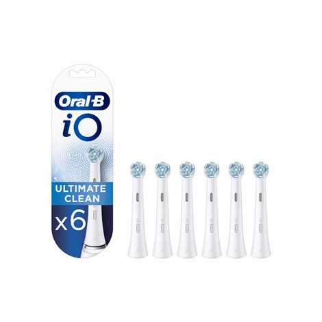 Oral-B | iO Ultimate Clean | Toothbrush replacement | Heads | For adults | Number of brush heads included 6 | Number of teeth br